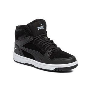 Puma Sneakersy Rebound Layup Fur SD Jr 370497 01 Čierna vyobraziť