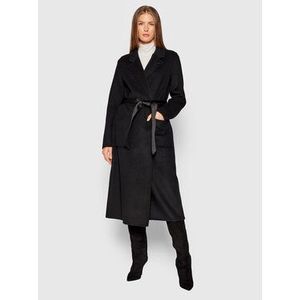 Calvin Klein Prechodný kabát K20K203056 Čierna Loose Fit vyobraziť