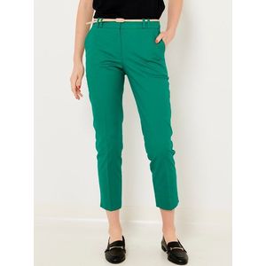 Nohavice pre ženy CAMAIEU - zelená vyobraziť