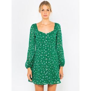 Zelené kvetované šaty CAMAIEU vyobraziť