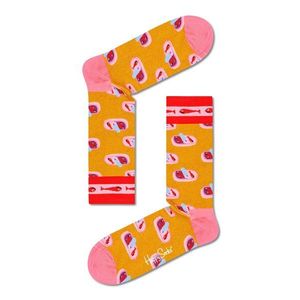 Ponožky Happy Socks Sardines In A Tin dámske, oranžová farba vyobraziť