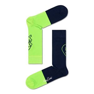 Ponožky Happy Socks Bestie dámske, zelená farba vyobraziť