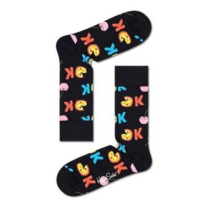 Ponožky Happy Socks Its Ok dámske, čierna farba vyobraziť