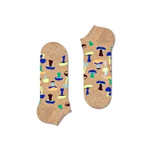 Ponožky Happy Socks Mushroom Low pánske, šedá farba vyobraziť