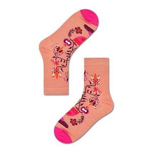 Ponožky Happy Socks Lova Ankle dámske, ružová farba vyobraziť