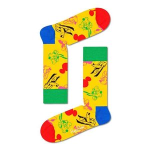 Ponožky Happy Socks x Disney All Smiles Sock dámske, žltá farba vyobraziť