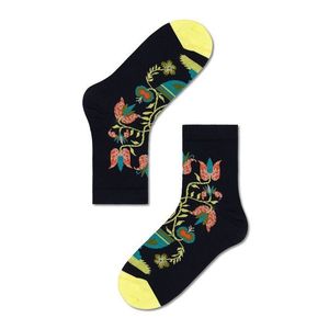 Ponožky Happy Socks Lova Ankle dámske, čierna farba vyobraziť