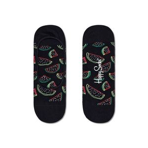 Ponožky Happy Socks Watermelon Liner pánske, čierna farba vyobraziť