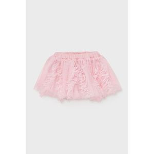 Dievčenská sukňa Mayoral ružová farba, mini, áčkový strih vyobraziť