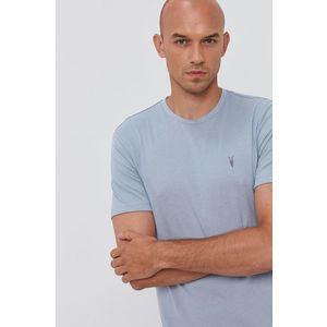 Tričko AllSaints pánske, jednofarebné vyobraziť