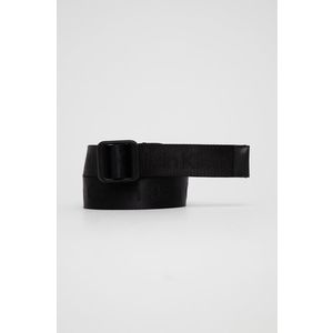 Opasok Calvin Klein pánsky, čierna farba vyobraziť