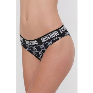 Nohavičky Moschino Underwear strieborná farba vyobraziť