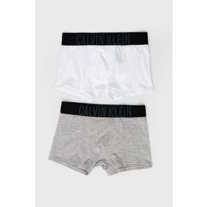 Detské boxerky Calvin Klein Underwear biela farba vyobraziť