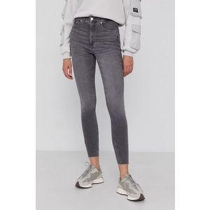 Rifle Calvin Klein Jeans dámske, vysoký pás vyobraziť