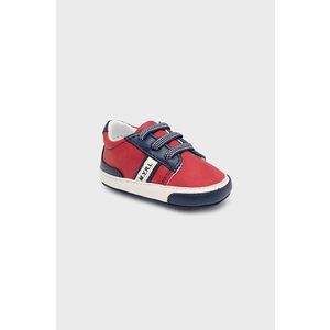 Detské topánky Mayoral Newborn červená farba vyobraziť