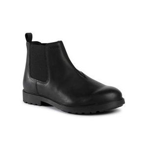 Geox Členková obuv s elastickým prvkom U Rhadalf G U045HG 00045 C9999 Čierna vyobraziť