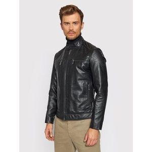 Trussardi Bunda z imitácie kože Biker 52S00629 Čierna Regular Fit vyobraziť