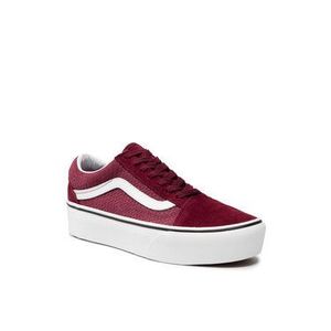 Vans Tenisky Old Skool Platfor VN0A5KX99XV1 Bordová vyobraziť