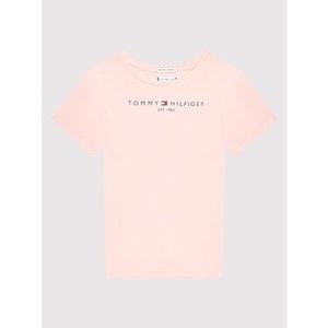 Tommy Hilfiger Tričko Essential KG0KG05242 D Ružová Regular Fit vyobraziť