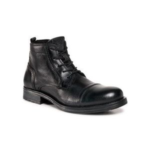 Jack&Jones Čižmy Jfwrussel Mid 12175957 Čierna vyobraziť