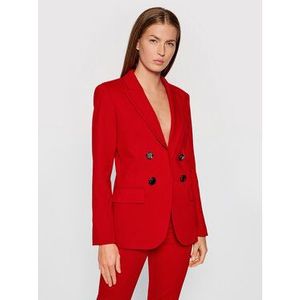 Pinko Blejzer Fulmine 1G16QB 1739 Červená Slim Fit vyobraziť