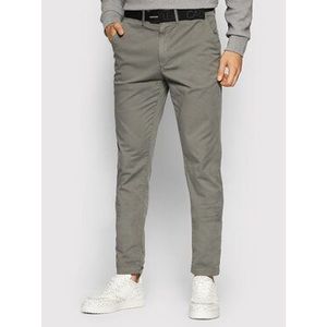 Calvin Klein Chino nohavice Garment Dye K10K107785 Sivá Slim Fit vyobraziť