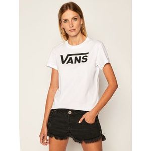 Vans Tričko Wm Flying V Crew Tee VN0A3UP4 Biela Regular Fit vyobraziť