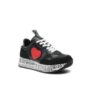 LOVE MOSCHINO Sneakersy JA15314G1DIE400A Čierna vyobraziť