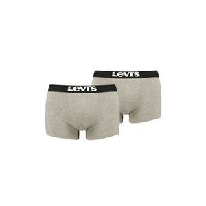 Levi's® Súprava 2 kusov boxeriek Solid Basic 905002001 Sivá vyobraziť