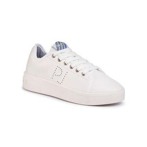 Pepe Jeans Sneakersy Brixton Premium PLS30968 Biela vyobraziť