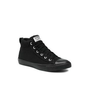 Converse Plátenky Ctas Street Mid 168725C Čierna vyobraziť