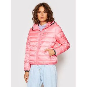 Tommy Jeans Vatovaná bunda Quilted Tape DW0DW09350 Ružová Regular Fit vyobraziť