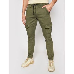 Pepe Jeans Jogger nohavice Jared PM211420 Zelená Regular Fit vyobraziť