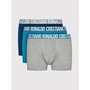 Cristiano Ronaldo CR7 Súprava 3 kusov boxeriek Basic Trunk 3-Pack 8100-49-673 Modrá vyobraziť