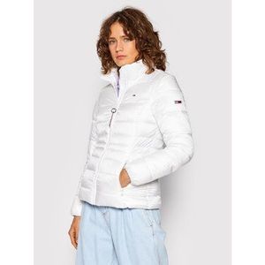 Tommy Jeans Vatovaná bunda Quilted Tape Detail DW0DW09340 Biela Regular Fit vyobraziť