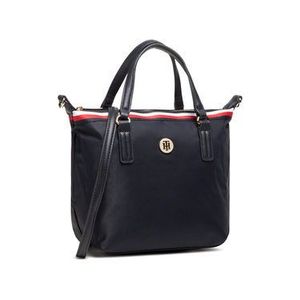 Tommy Hilfiger Kabelka Poppy Small Tote Corp AW0AW08829 Tmavomodrá vyobraziť