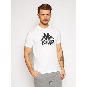 Kappa Tričko Caspar 303910 Biela Regular Fit vyobraziť
