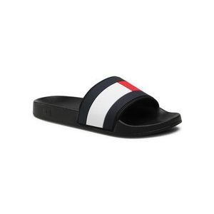 Tommy Hilfiger Šľapky Essential Flag Pool Slide FM0FM03484 Čierna vyobraziť