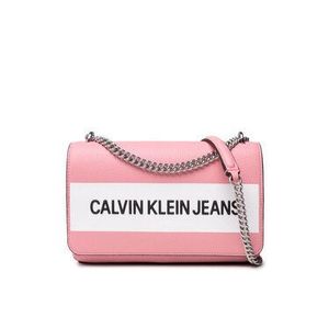 Calvin Klein Jeans Kabelka Ew Flap Convertible K60K608562 Ružová vyobraziť
