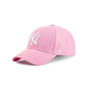 47 Brand Šiltovka New York Yankees B-MVPSP17WBP-RS Ružová vyobraziť
