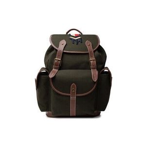 Tommy Hilfiger Ruksak Highlight Eco Canvas Backpack AM0AM07220 Zelená vyobraziť