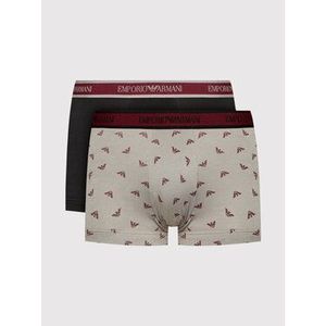 Emporio Armani Underwear Súprava 3 kusov boxeriek 111357 1A717 12876 Sivá vyobraziť