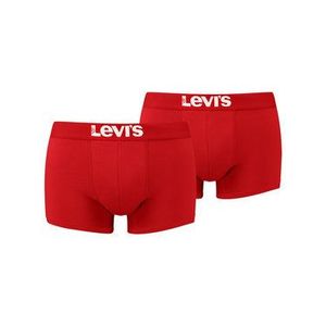 Levi's® Súprava 2 kusov boxeriek Solid Basic 905002001 Červená vyobraziť