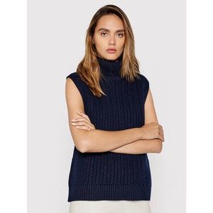 Victoria Victoria Beckham Rolák Summer 2321KJU002823A Tmavomodrá Regular Fit vyobraziť