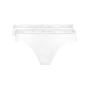 Emporio Armani Underwear Súprava 2 kusov klasických nohavičiek 163334 0P263 04710 Biela vyobraziť