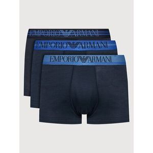 Emporio Armani Underwear Súprava 3 kusov boxeriek 111357 1A723 70435 Tmavomodrá vyobraziť