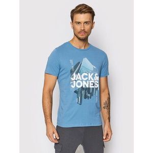 Jack&Jones Tričko York 12194070 Modrá Regular Fit vyobraziť