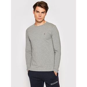 Tommy Hilfiger S dlhými rukávmi Stretch Tee MW0MW10804 Sivá Slim Fit vyobraziť