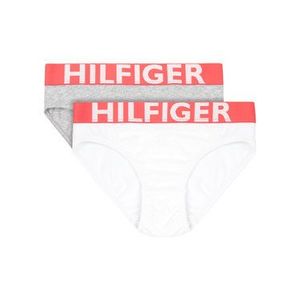 Tommy Hilfiger Súprava 2 kusov nohavičiek 2P Bikini UW0UW00216 Sivá Regular Fit vyobraziť