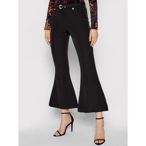 Versace Jeans Couture Bavlnené nohavice Flared 71HAA111 Čierna Regular Fit vyobraziť